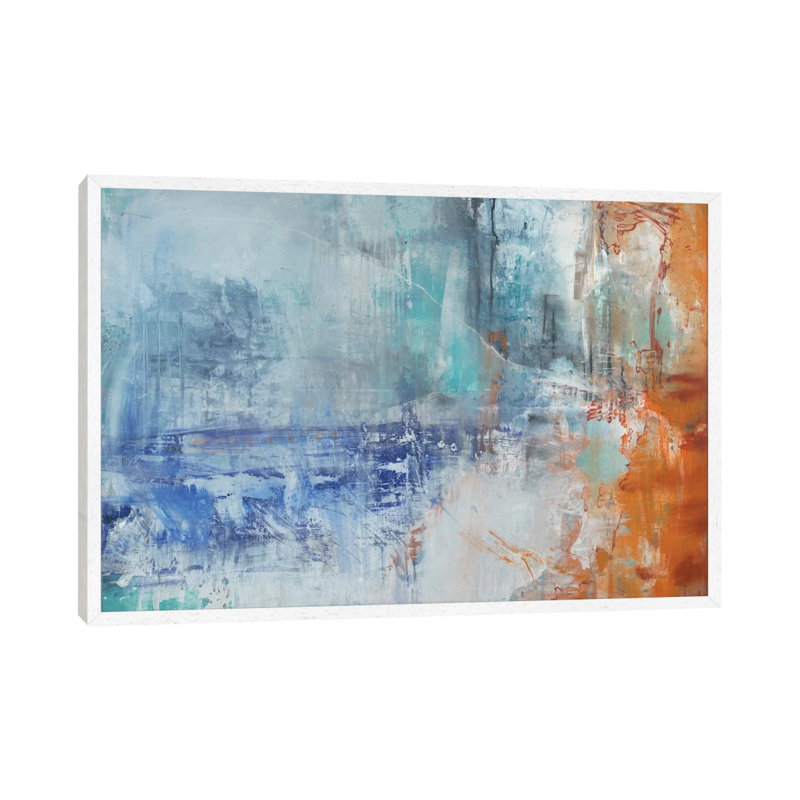 Cosmos by Michelle Oppenheimer - Gallery-Wrapped Canvas Giclée on Canvas, White Framed, 101.6 cm H x 66.04 cm W