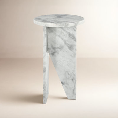 Fairfax 12" Genuine Marble End Table