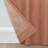 Signature Arashi Fashion Ombre Window  Curtain, 52 Inches Wide x 95 Inches Long, Single Window Curtain Panel, Melon-1992015488-1992015551