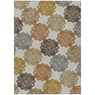 Machine Washable Indoor/Outdoor Adalaide ACN2353 Casual Rug