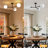 3-Light Glass Semi Flush Mount-1555562366