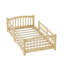 Lit bas Montessori avec rails de sécurité et tête de lit-82434978-82434979