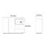Simple and elegant wall storage cabinet