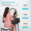 Ensemble coiffeuse Gaisa avec miroir lumineux, coiffeuse et tabouret rembourré-699325486