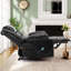 Fauteuil inclinable de massage en cuir respirant-24201670