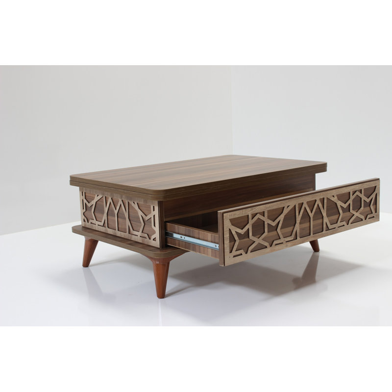 Table basse, Wallnut