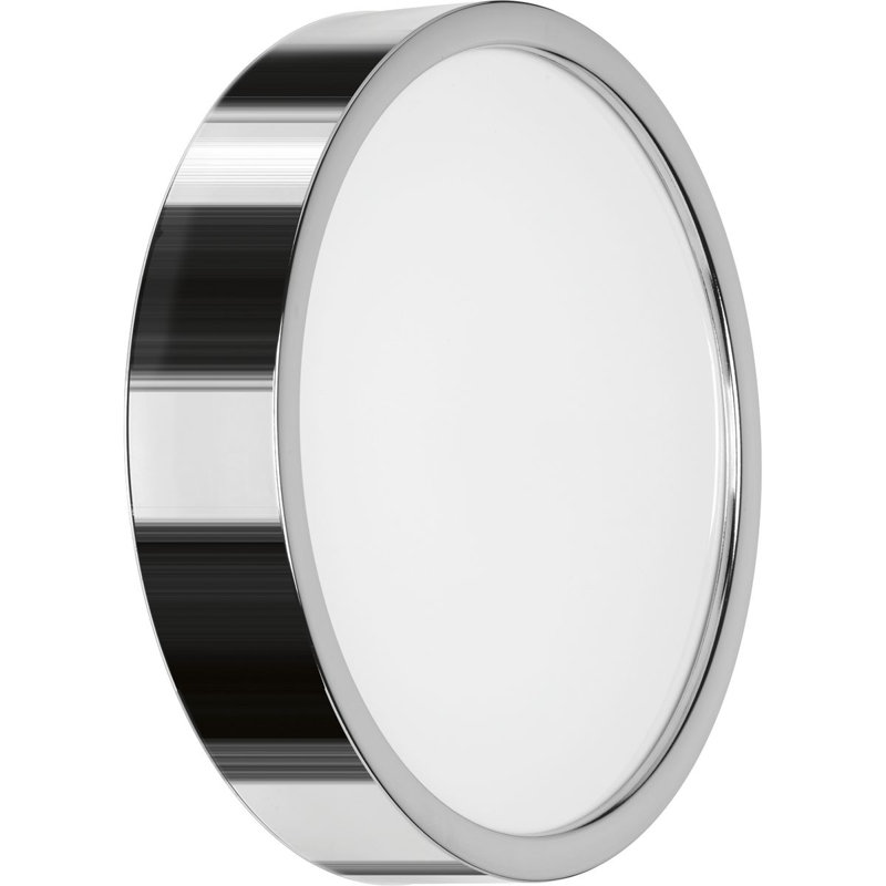 Nitesh Acrylic LED Flush Mount, 2.5" H x 13" W x 13" D, Polished Chrome