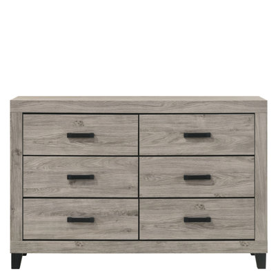 Commode à finition gris clair (commode)