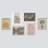 Henri Matisse Mid-Century Modern Shape Flower Market Pictures Framed Wall Art 6 Pieces Paper Print-90645258-90860672