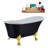 59.1'' x 27.6'' Soaking Acrylic Bathtub-66366517-66366521