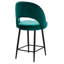 Atka Upholstered Counter Stool with Metal Frame-1270407121