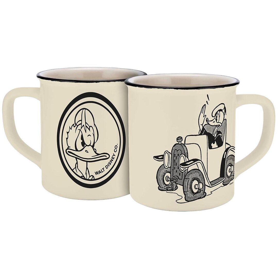 Tasse Donald Duck Im Auto