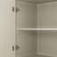 Armoire de rangement avec 4 portes et tablettes réglables