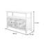 Buffet en bois massif Farmhouse Burlywood
