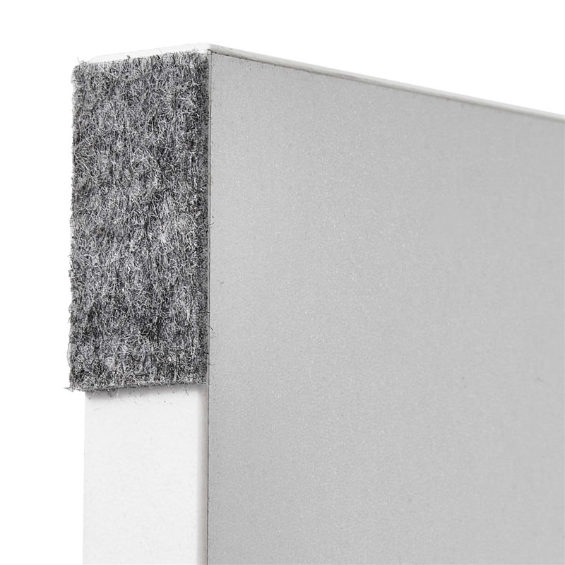 Organisateur de rangement de bureau robuste à 1 niveau, 37 x 9,4 x 28,7 pouces, avec pieds antidérapants pour le bureau et la maison
