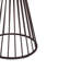 Carpenter Pedestal Marble Dining Table With Birdcage Style Legs-38039163-90493226-90493227