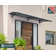 Palram - Canopia Aquila 6' 9" W x 3' D Convex Door Awning
