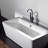 Freestanding Bathtub Faucet With Hand Shower, Quality Metal Construction Elegant Matte Black Finish