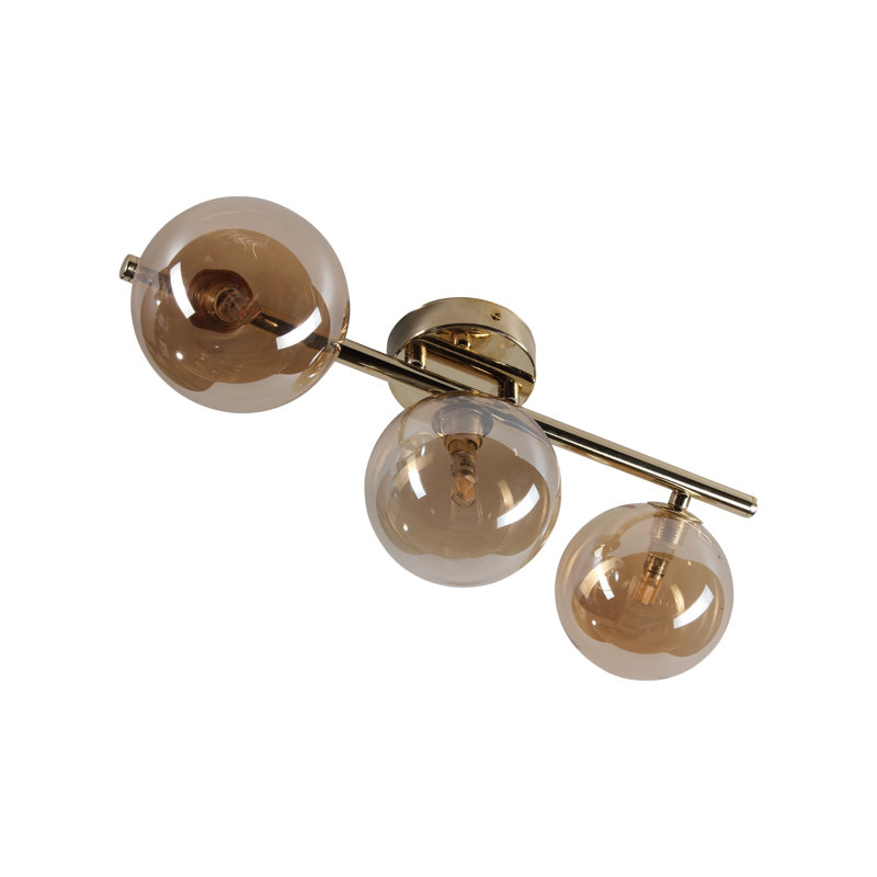 Olen Glass Flush Mount