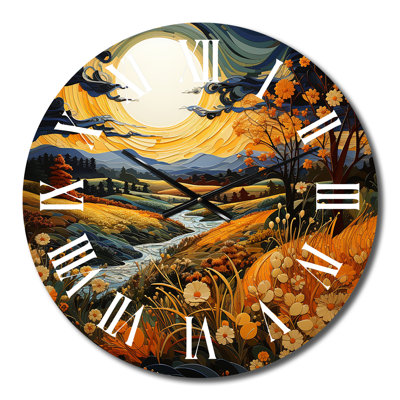 Horloge murale Daegon - Paysages