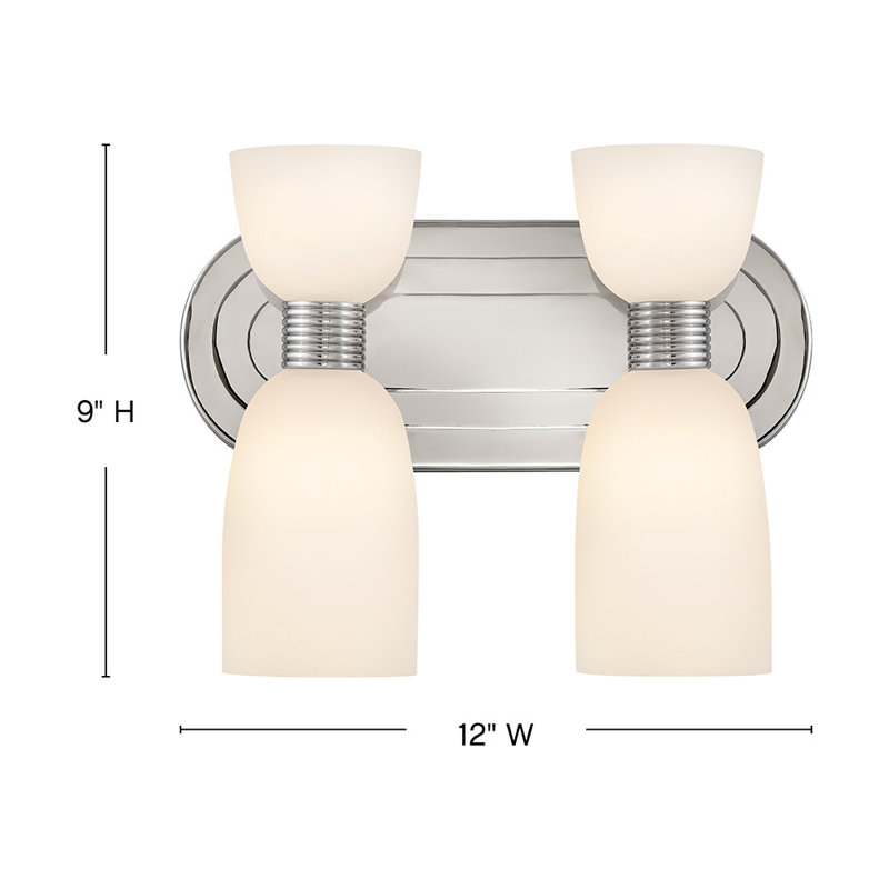TALLULAH 4 - Light Dimmable Bath Sconce