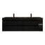 Ensemble de meuble-lavabo double mural 71 po Golitz-660665883