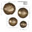 Tarbes Boho Abstract Metal Wall Decor