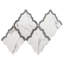 Stately Hudson 9.5" x 15" Porcelain Marble Look Wall & Floor Tile