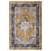 Bernell Persian Medallion Black/Gold Area Rug