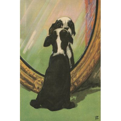 Terrier Trouble IV - Wrapped Canvas Art Prints