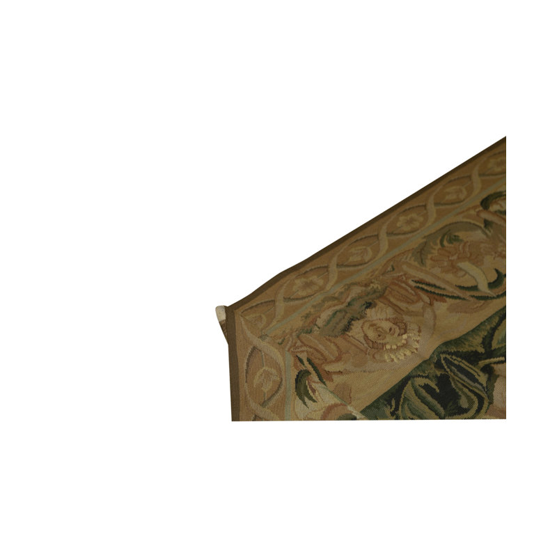 Hand-Knotted High-Quality Brown Area Rug