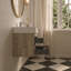 Meuble-lavabo mural 32 po avec 2 tiroirs en résine blanche Tona-133217587