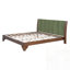 Base de lit en bois avec tête de lit Mid-Century-462501671-462501673