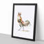 Proud Cockerel by Johan Teyler - Picture Frame Painting Print-55601650-55601651