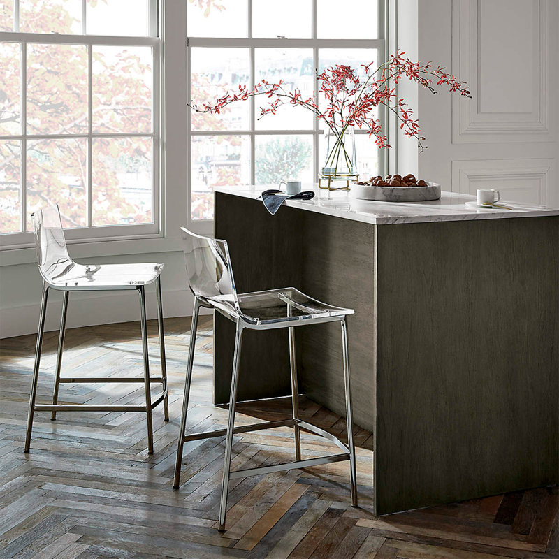 Wandie Counter Stool with Metal Frame