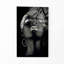 Amani Ethereal Gaze - Portrait of a Woman, impression sur verre trempé