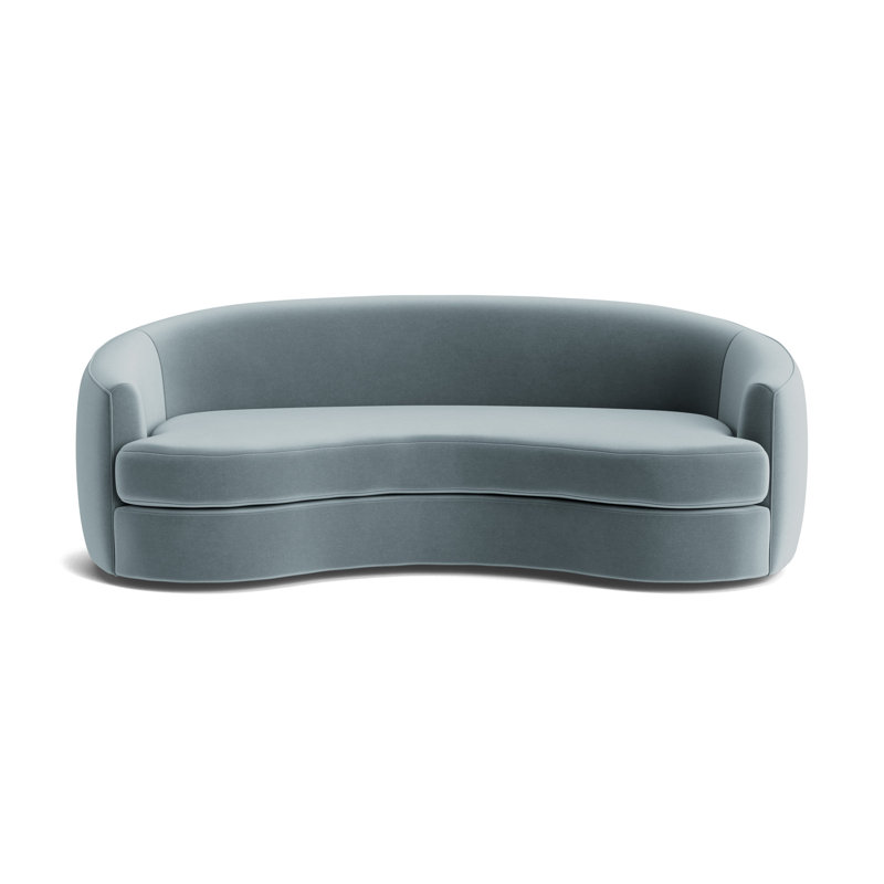 Giselle 85 Sofa, Performance Velvet - Harbor