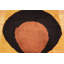 Scandinavian One-of-a-Kind Rectangle 3' X 5'5" Wool Area Rug in Brown/Yellow/Black