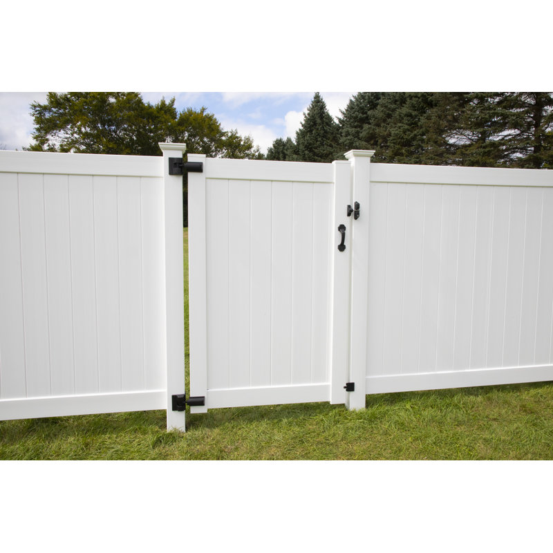 Heavy-Duty Black Wrap Hinge for Gates