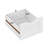 Bathroom Storage Cabinet, Freestanding Cabinet With Drawers, Contemporary Storage Cabinet For Bathroom