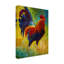 Toile d'extérieur «Hot Shot Rooster» par Arniesha Marion Rose-87945209