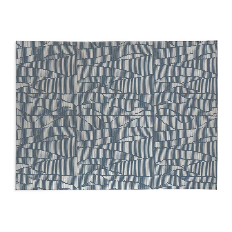 Paillasson Grer Chimi, Bleu, L 60 po x L 84 po