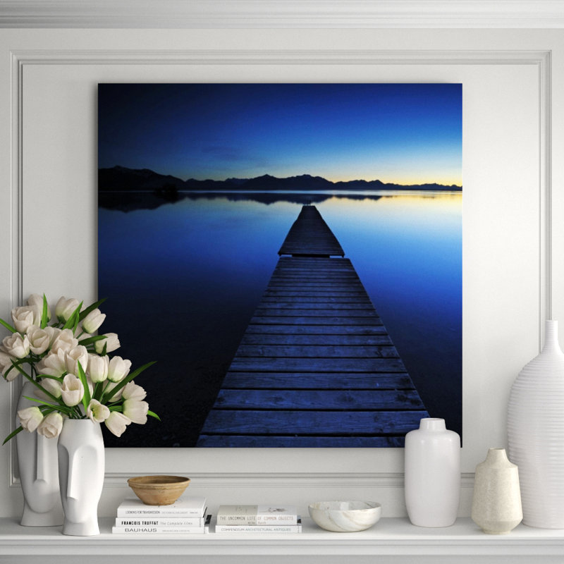 Early Riser Print by Sofia Fox, Glass Coat, 54" H x 54" W x 1.5" D