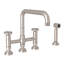 Campo™ Bridge Faucet With Sidespray-61014028-48543936