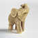 Quamaine 7" Elephant Sculpture - Decorative Polyresin Elephant Statue For Home Decor - Table Accent, Desktop Figurine, Creative Home or Office Decor