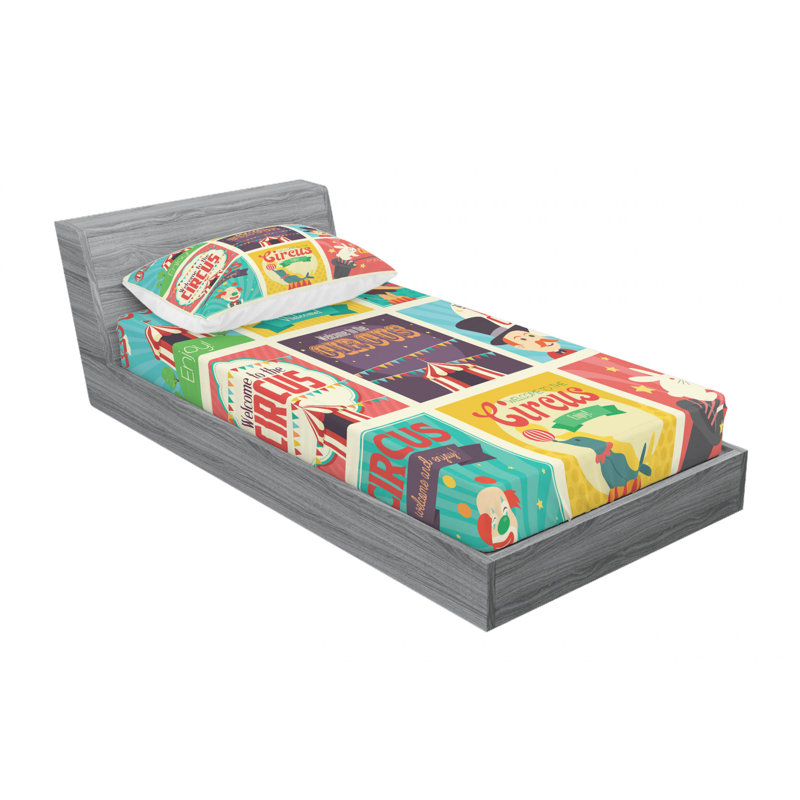 Microfiber Sheet Set, Twin XL Sheet Set with Fitted Sheet