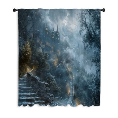 Elayshia Blackout Curtain Single Panel