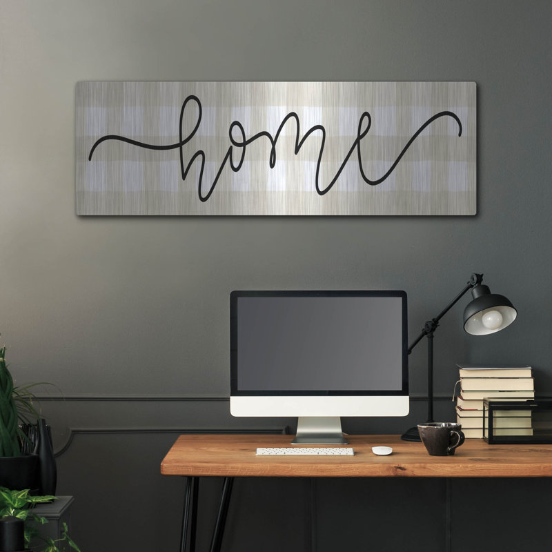 «Home» par Imparfect Dust, H 16 po x l 48 po