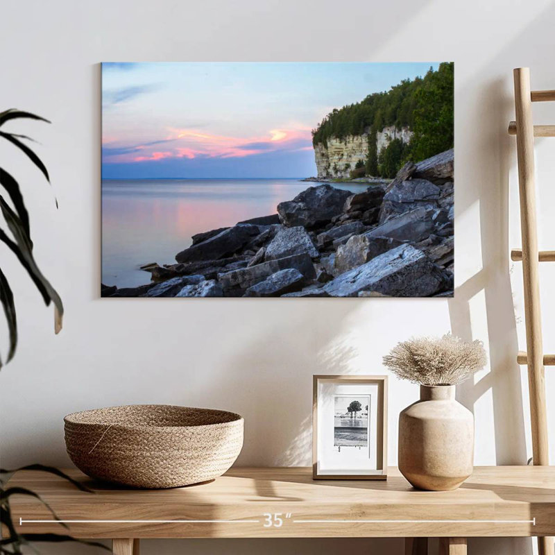 Alvord Fayette State Park Cliffs, 16" H x 24" W