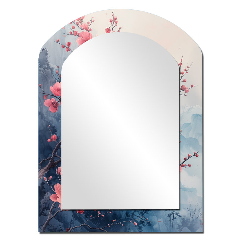 Rose gris cerisier en fleursGarden of Dreams, 34 po x 25 po